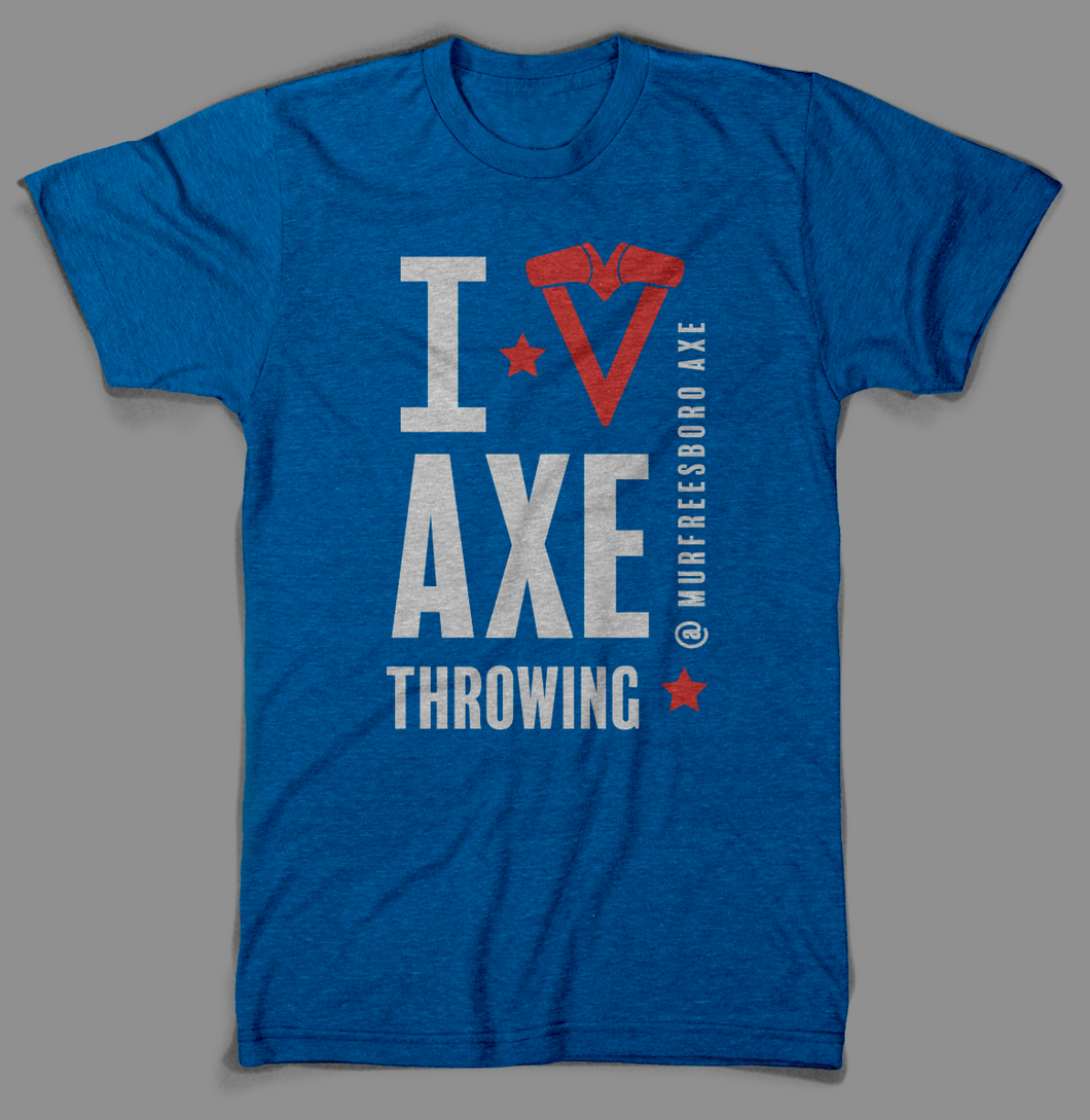 I ❤️ Axe Throwing